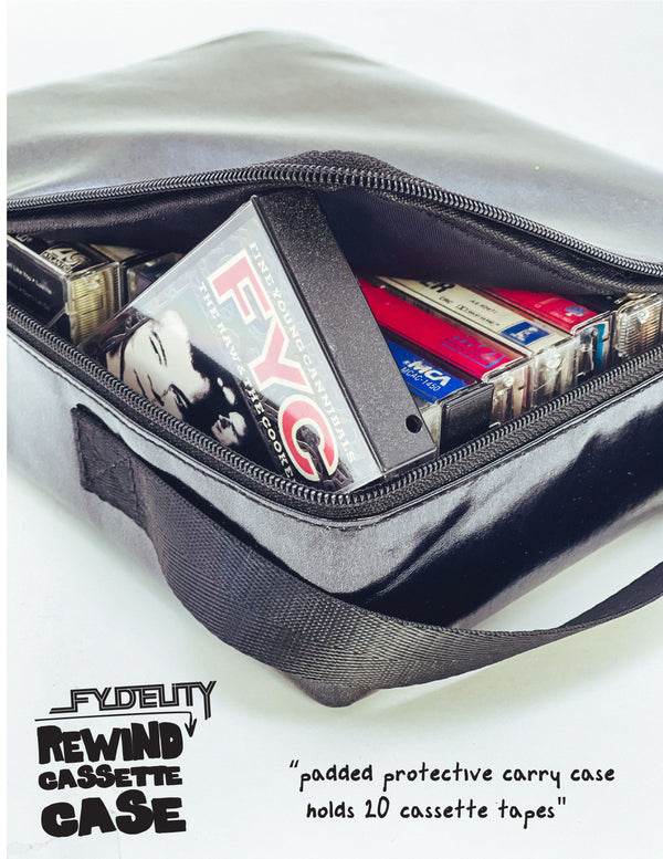 Cassette Storage Case 20 Pcs | Black Two Timer