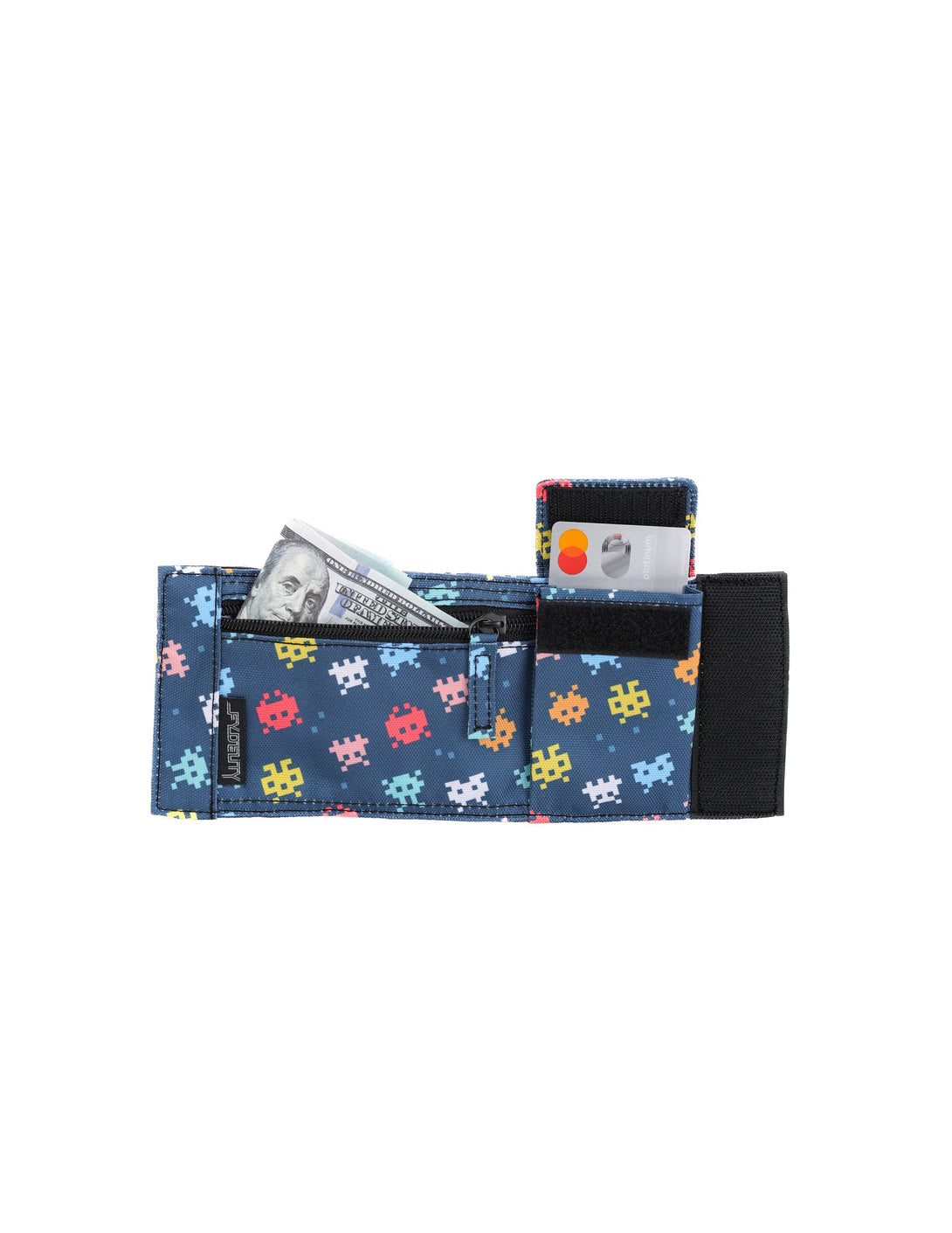 80606: 80's Wrist Wallet Stash | Recycled rPET | Space Defender