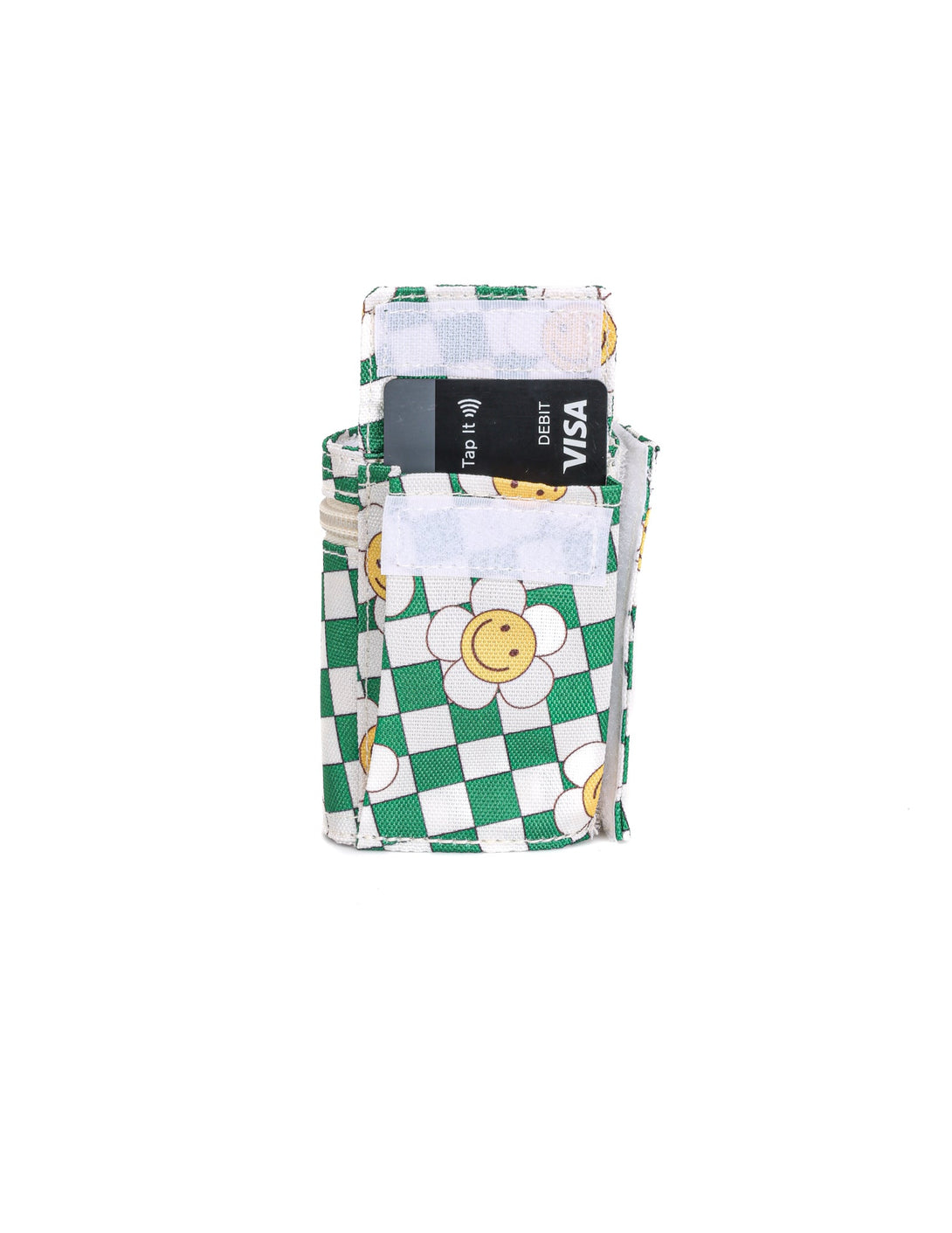 80607: 80's Wrist Wallet Stash | Recycled rPET | Smiling Stan