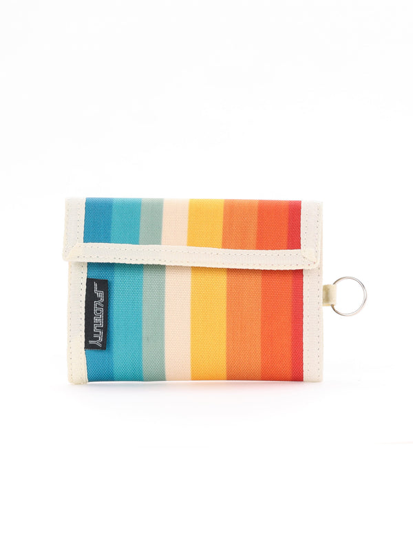 80's Wallet | RFID Blocking | Recycled RPET | Retro Stripe