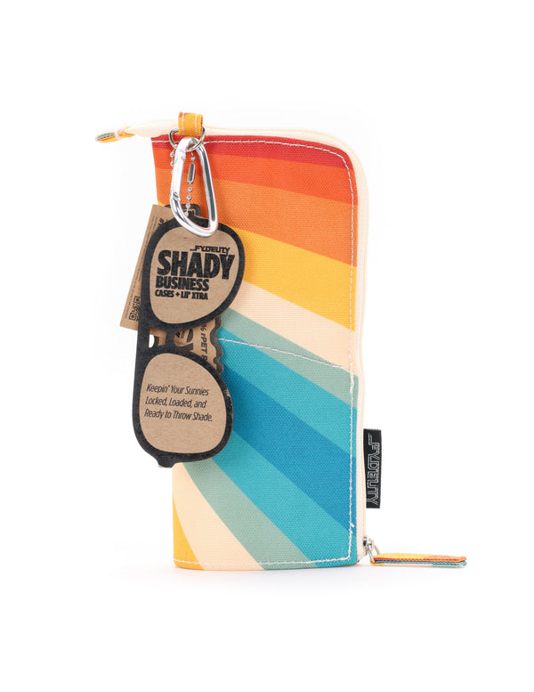 Slim Shady Sunnies Case | Recycled rPET | Retro Rainbow