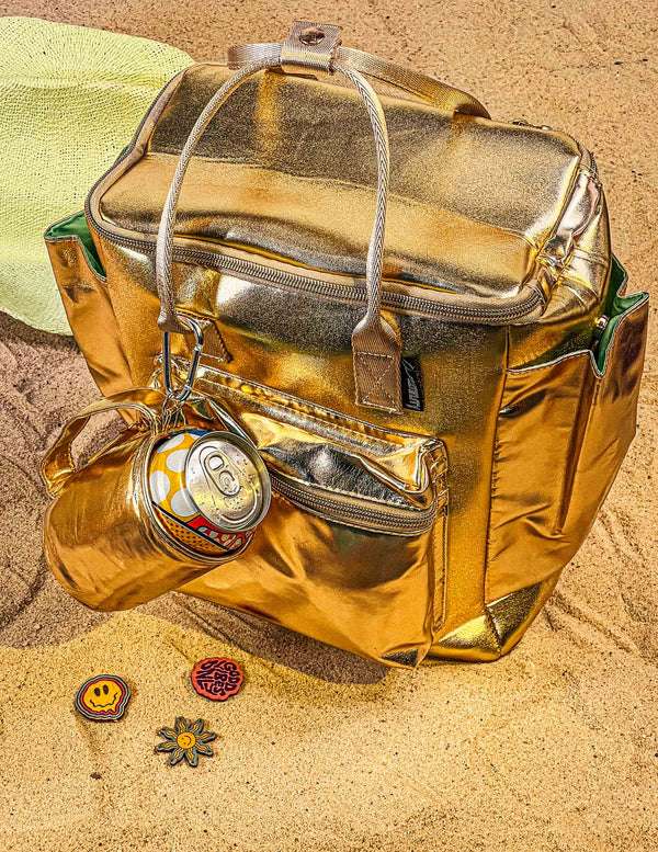 Cooler / Lunch Bag | 12-Pack Standard Can | Gold