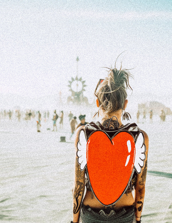 Hydration Backpack | Cute Anti-Theft Harajuku Cosplay | Heart Wing