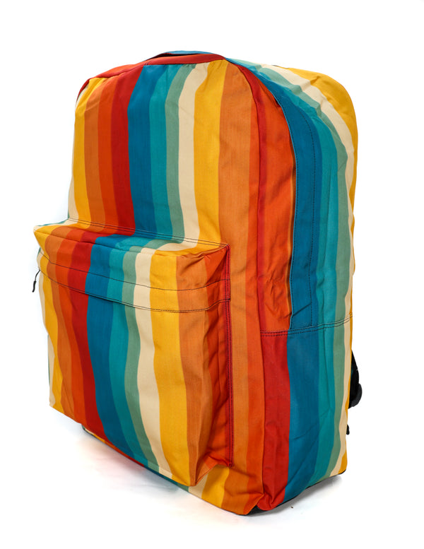 Big A$$ Backpack | 900D rPET Recycled | Retro Stripe