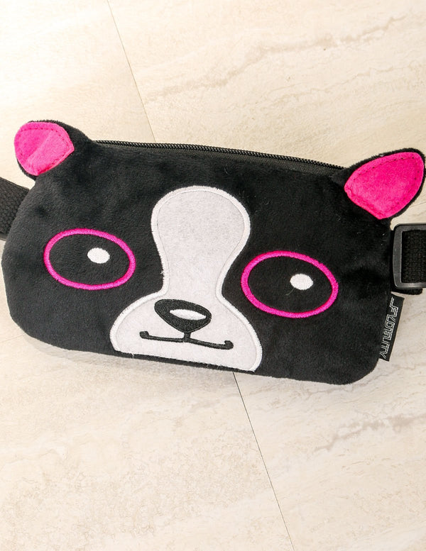 30087: Fanny Pack |Ultra-Slim Skinny Low-Profile Belt Bum Bag |ANIME-L Plush Ivanka Pooch