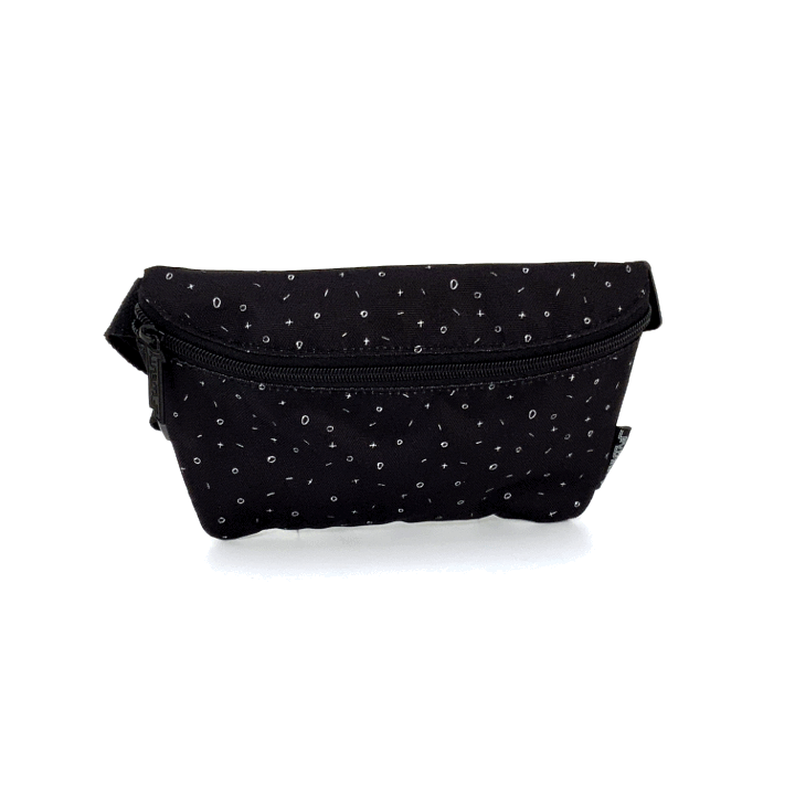 82892: Fanny Pack |Ultra-Slim Skinny Low-Profile Belt Bum Bag |PLAYBOOK