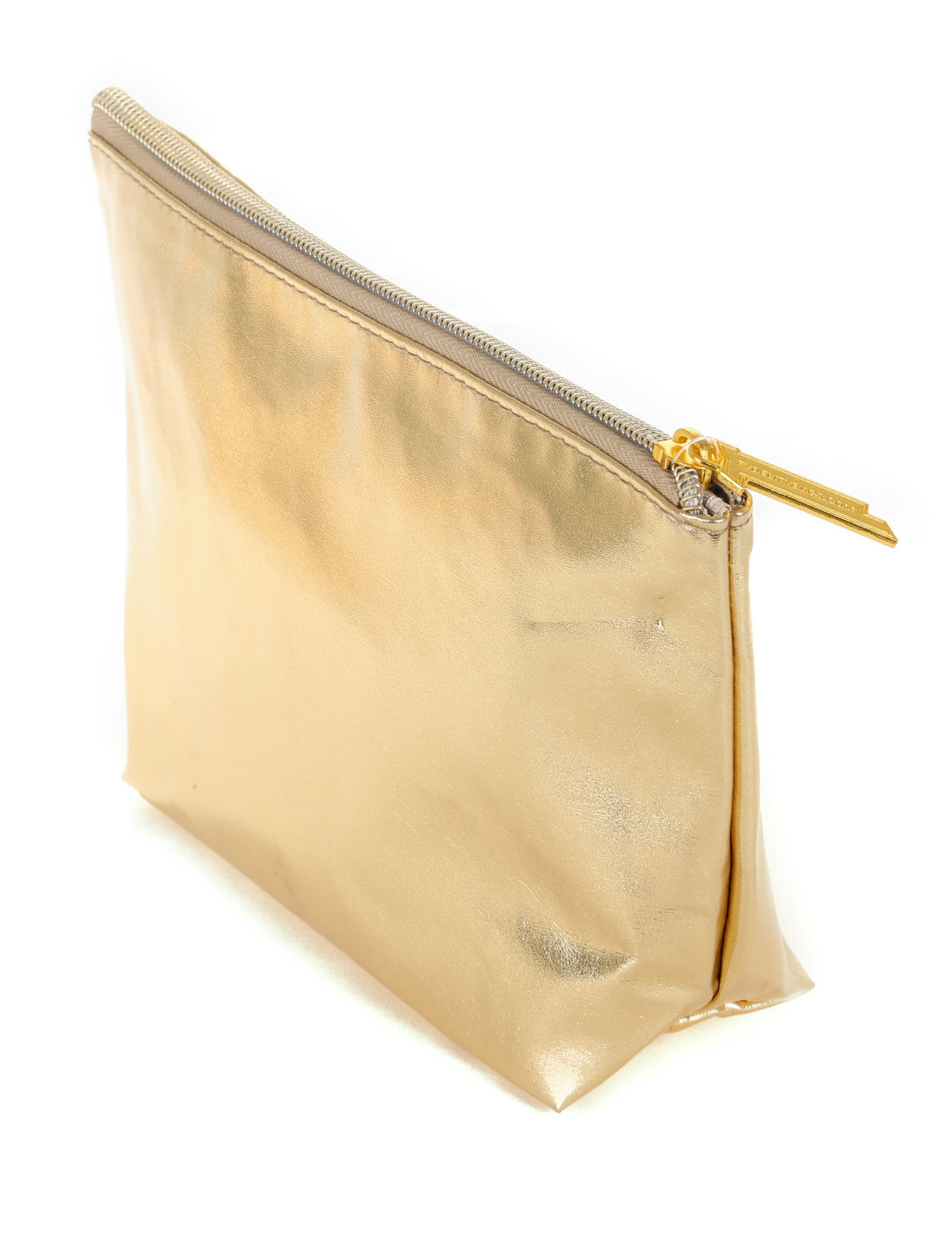 83501: Zip Pouch: METALLIC Gold