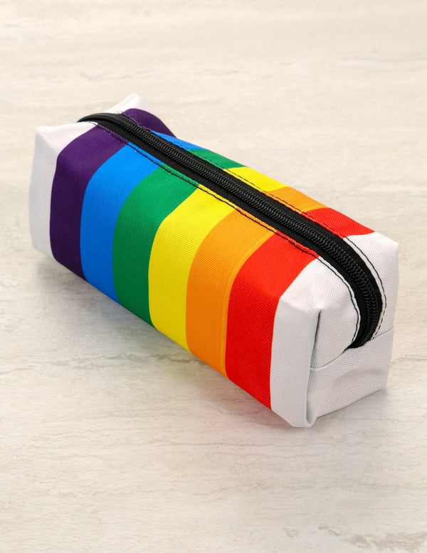 Make-Up Bag | Pencil Pouch | PRIDE Rainbow Stripe