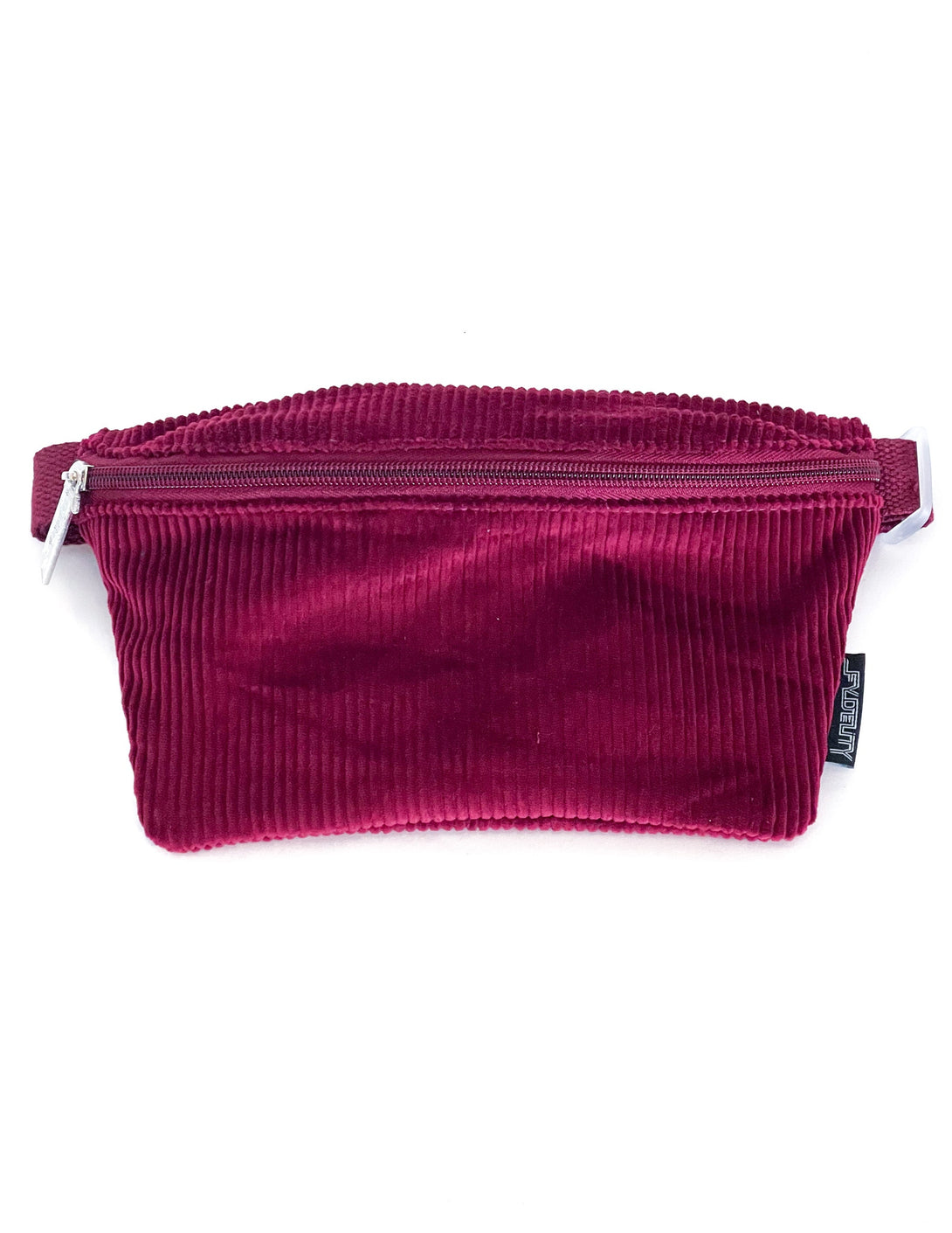 83756: Fanny Pack |Ultra-Slim| Corduroy Burgundy