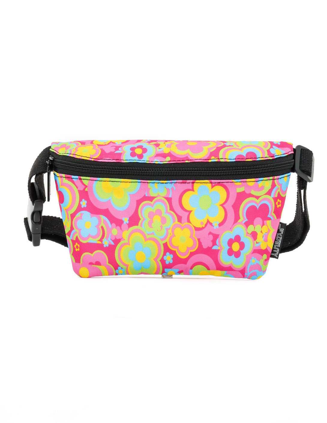 83837: Fanny Pack |Ultra-Slim Skinny Low-Profile Belt Bum Bag | Electric Dazey