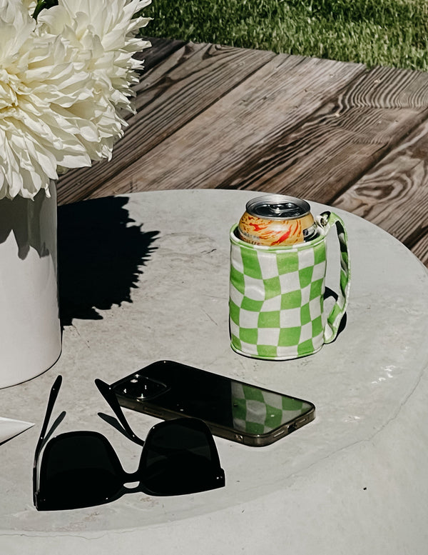 Külzee Can Handle Cooler | Recycled rPET | Groovy Green